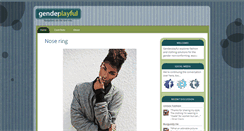 Desktop Screenshot of genderplayful.com